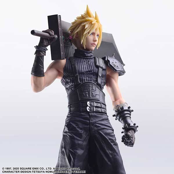 Square Enix Figures Static Arts: Final Fantasy Iiv Remake - Cloud Strife