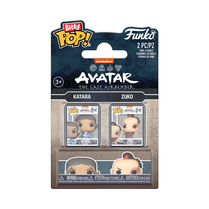 Funko Bitty Pop: Avatar La Leyenda De Aang - Katara y Zuko 2 Pack