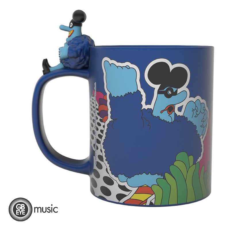 ABYstyle Taza 3D De Ceramica: The Beatles Yellow Submarine - Blue Meanies 460 ml