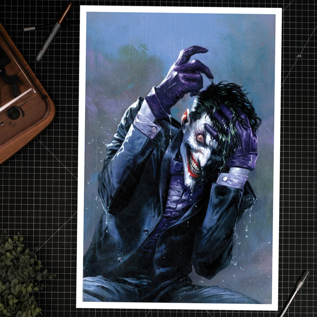 Sideshow Art Print: DC Comics - The Joker Litografia
