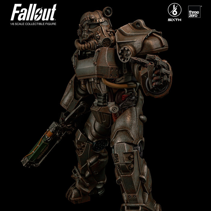 Threezero: Fallout - Armadura de Potencia T-60 Rust Escala 1/6