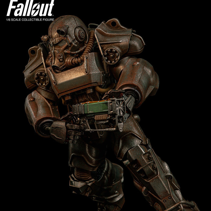 Threezero: Fallout - Armadura de Potencia T-60 Rust Escala 1/6