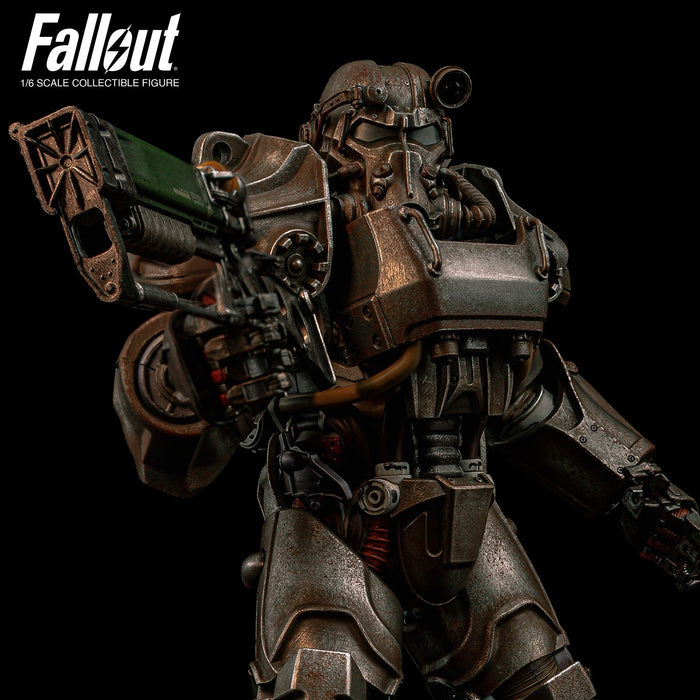 Threezero: Fallout - Armadura de Potencia T-60 Rust Escala 1/6