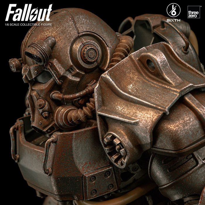 Threezero: Fallout - Armadura de Potencia T-60 Rust Escala 1/6