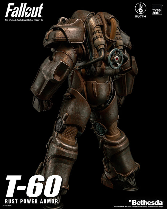 Threezero: Fallout - Armadura de Potencia T-60 Rust Escala 1/6