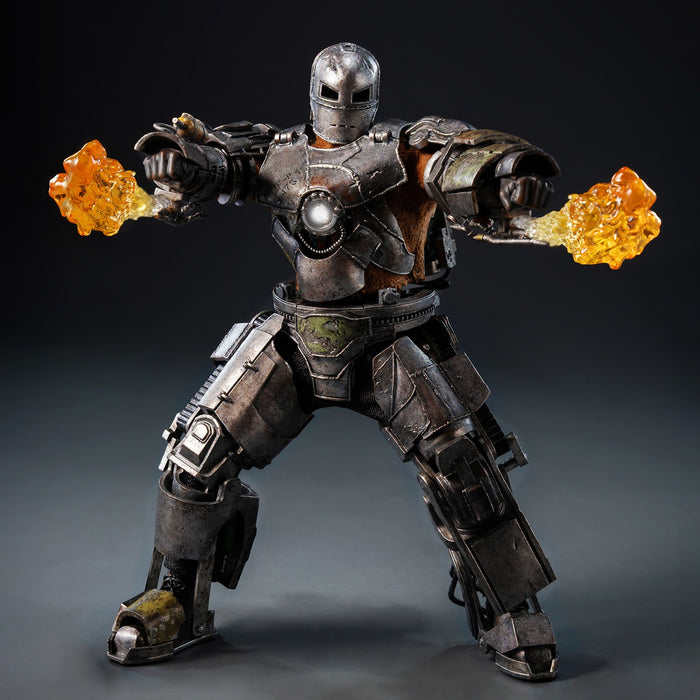 Threezero Dlx Series: Marvel Studios The Infinity Saga - Iron Man Mark 1 6.8 Pulgadas