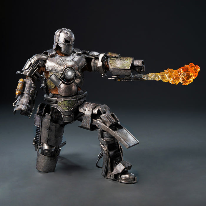 Threezero Dlx Series: Marvel Studios The Infinity Saga - Iron Man Mark 1 6.8 Pulgadas