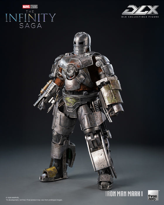 Threezero Dlx Series: Marvel Studios The Infinity Saga - Iron Man Mark 1 6.8 Pulgadas