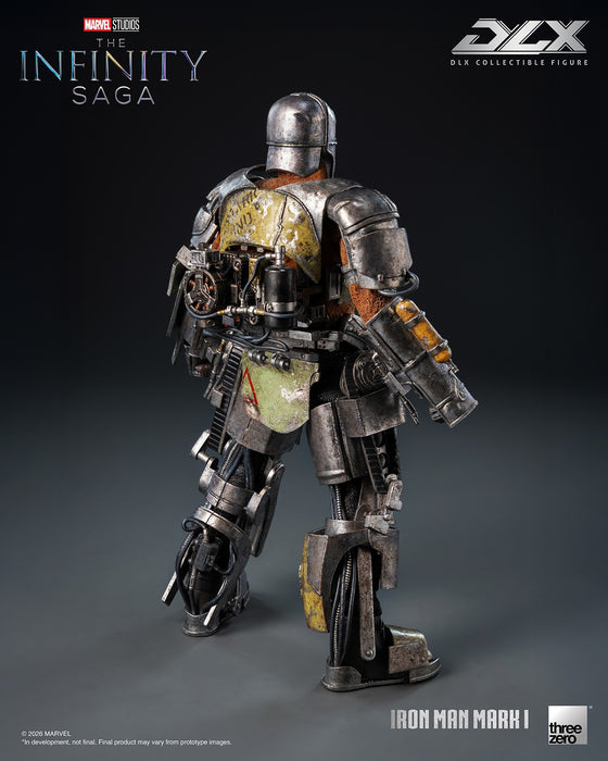 Threezero Dlx Series: Marvel Studios The Infinity Saga - Iron Man Mark 1 6.8 Pulgadas