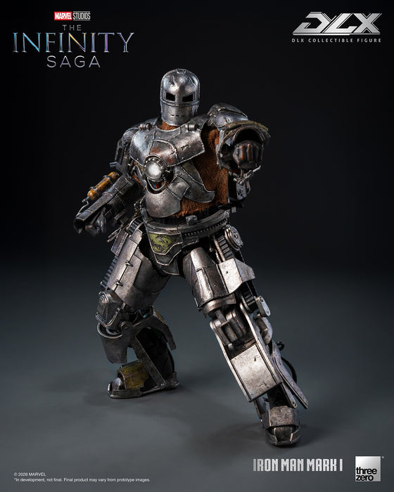 Threezero Dlx Series: Marvel Studios The Infinity Saga - Iron Man Mark 1 6.8 Pulgadas
