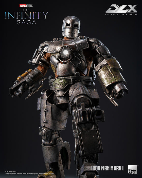 Threezero Dlx Series: Marvel Studios The Infinity Saga - Iron Man Mark 1 6.8 Pulgadas
