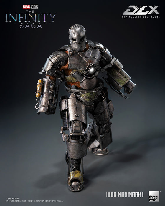 Threezero Dlx Series: Marvel Studios The Infinity Saga - Iron Man Mark 1 6.8 Pulgadas