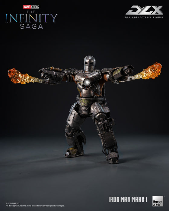 Threezero Dlx Series: Marvel Studios The Infinity Saga - Iron Man Mark 1 6.8 Pulgadas