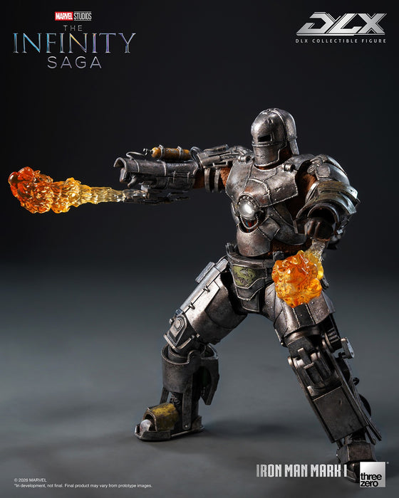 Threezero Dlx Series: Marvel Studios The Infinity Saga - Iron Man Mark 1 6.8 Pulgadas