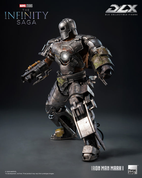 Threezero Dlx Series: Marvel Studios The Infinity Saga - Iron Man Mark 1 6.8 Pulgadas