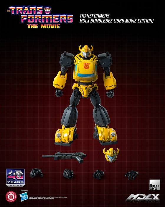 Threezero MDLX: Transformers 1986 Movie Edition - Bumblebee 1986 7 Pulgadas