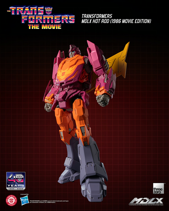 Threezero MDLX: Transformers 1986 Movie Edition - Hot Rod 7 Pulgadas