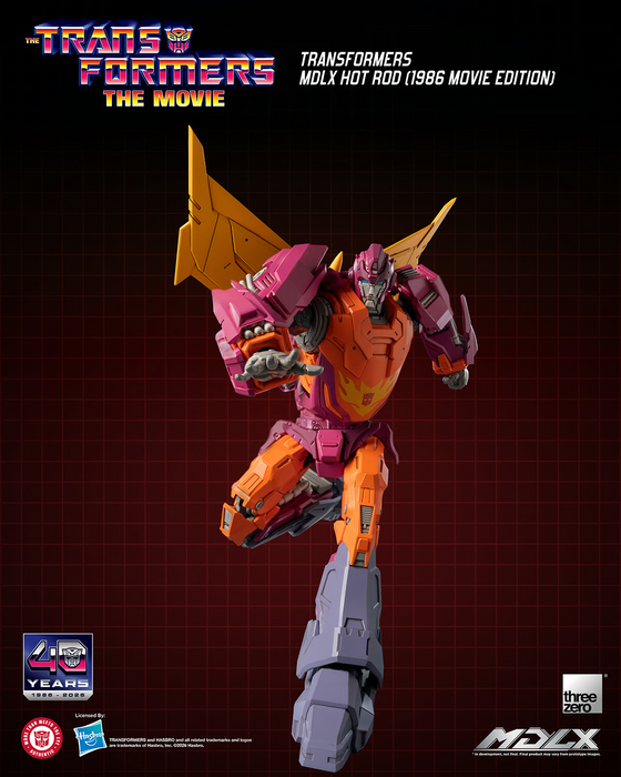 Threezero MDLX: Transformers 1986 Movie Edition - Hot Rod 7 Pulgadas