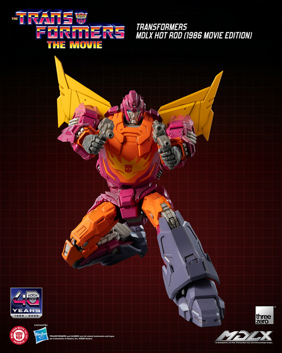 Threezero MDLX: Transformers 1986 Movie Edition - Hot Rod 7 Pulgadas