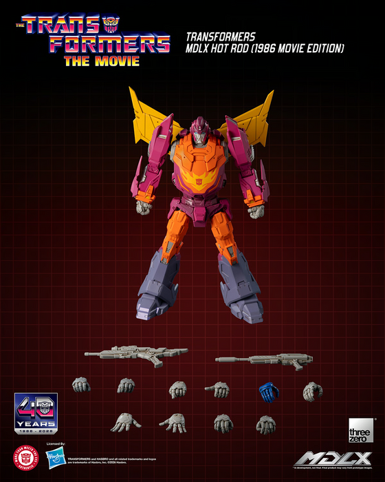 Threezero MDLX: Transformers 1986 Movie Edition - Hot Rod 7 Pulgadas