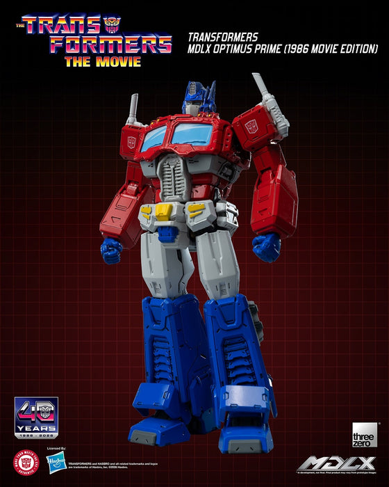 Threezero MDLX : Transformers 1986 Movie Edition - Optimus Prime 7 Pulgadas