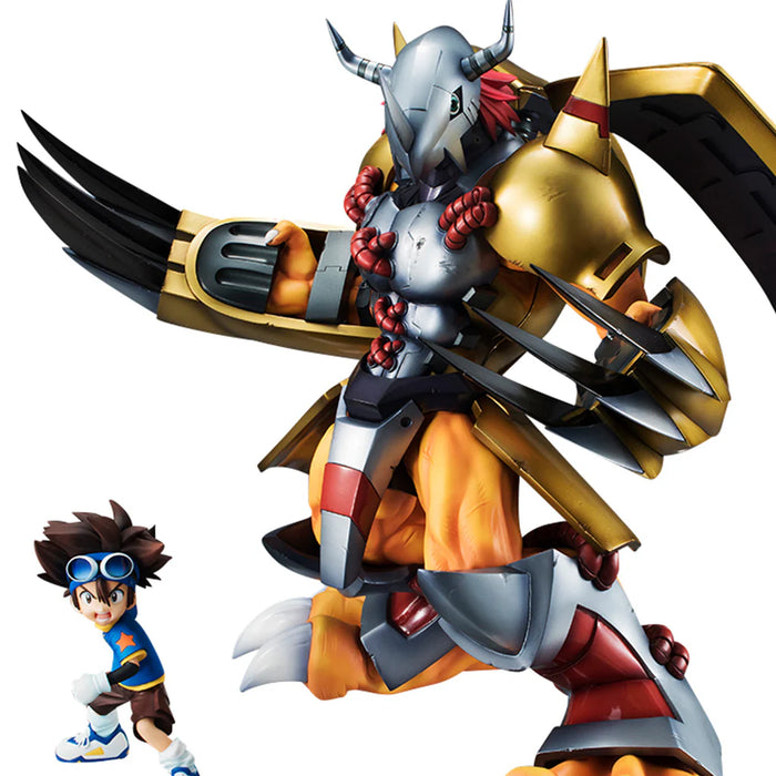 Megahouse Figures Precious Gem Series: Digimon Adventure - Wargreymon Y Taichi Yagami
