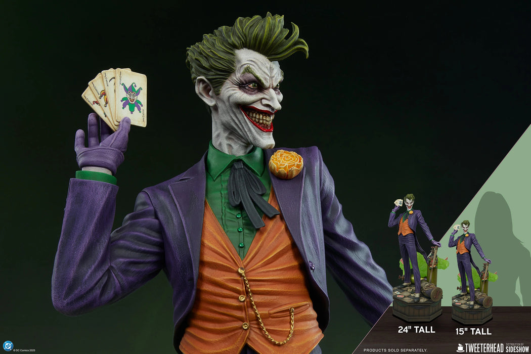 Tweeterhead Maquette: Batman DC - The Joker Escala 1/6