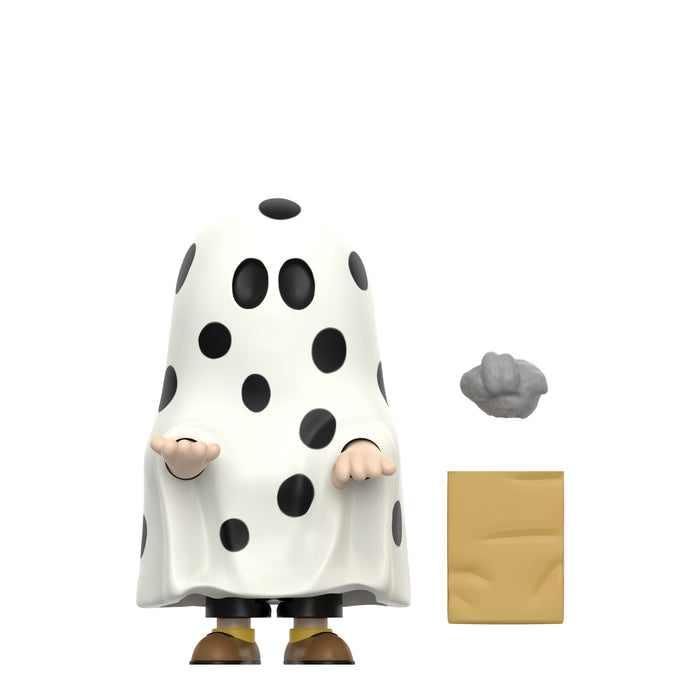 Super7 Reaction: Peanuts Charlie Brown - Charlie Con Disfraz De Fantasma