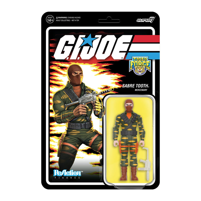 Super7 Reaction: G I Joe - Dientes De Sable