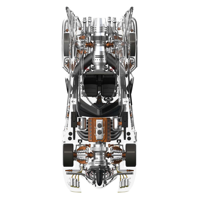 Super7 Super Cyborg: Dc Batman - Batmobile 1989 Clear