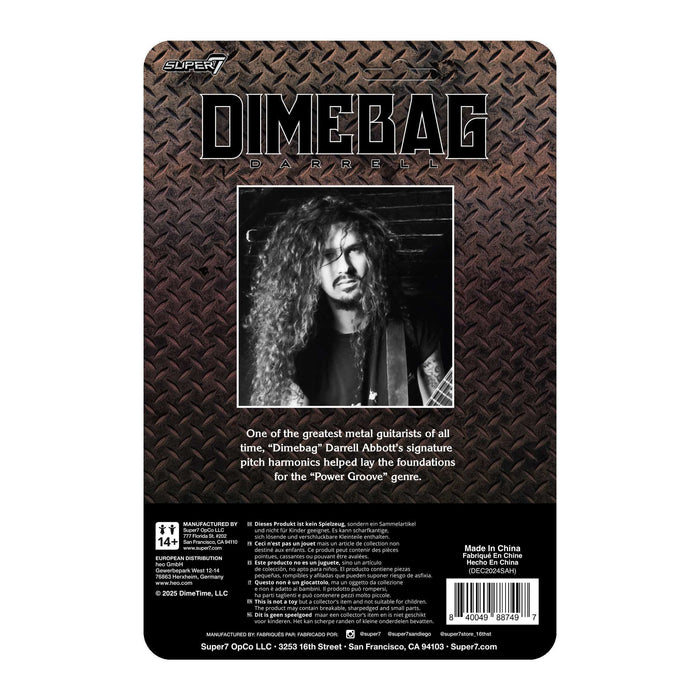 Super7 Reaction: Dimebag Darrell Culprit