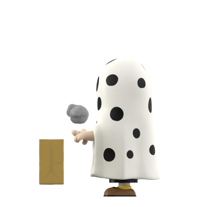 Super7 Reaction: Peanuts Charlie Brown - Charlie Con Disfraz De Fantasma