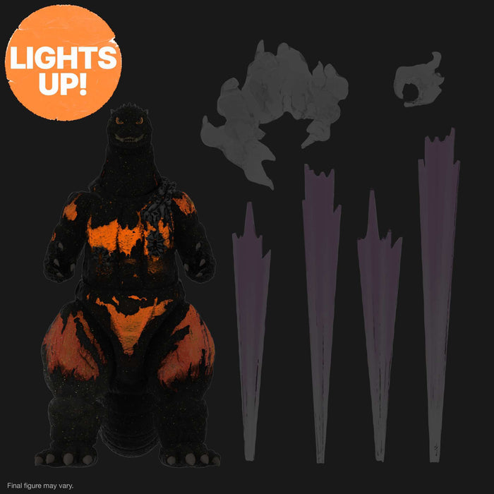 Super7 Ultimates: Godzilla Vs Destoroyah - Final Battle Godzilla Led Lightup