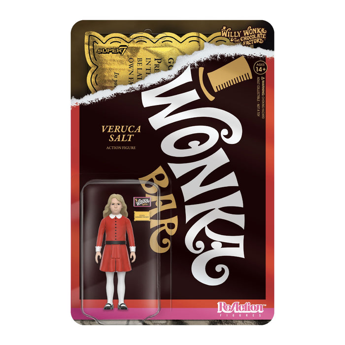 Super7 Reaction: Willy Wonka Y La Fabrica De Chocolate - Veruca Salt