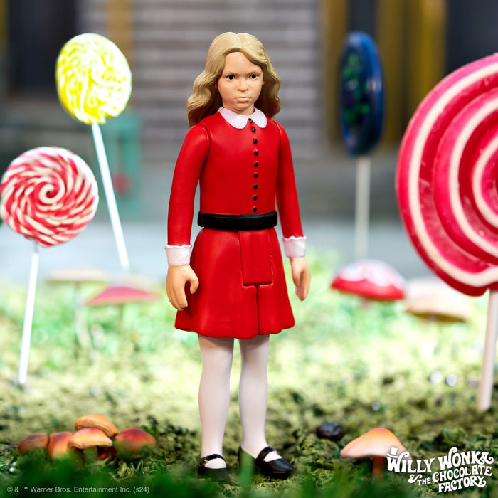 Super7 Reaction: Willy Wonka Y La Fabrica De Chocolate - Veruca Salt