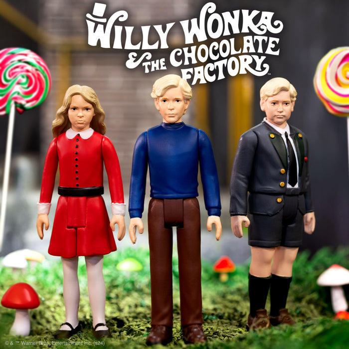 Super7 Reaction: Willy Wonka Y La Fabrica De Chocolate - Veruca Salt