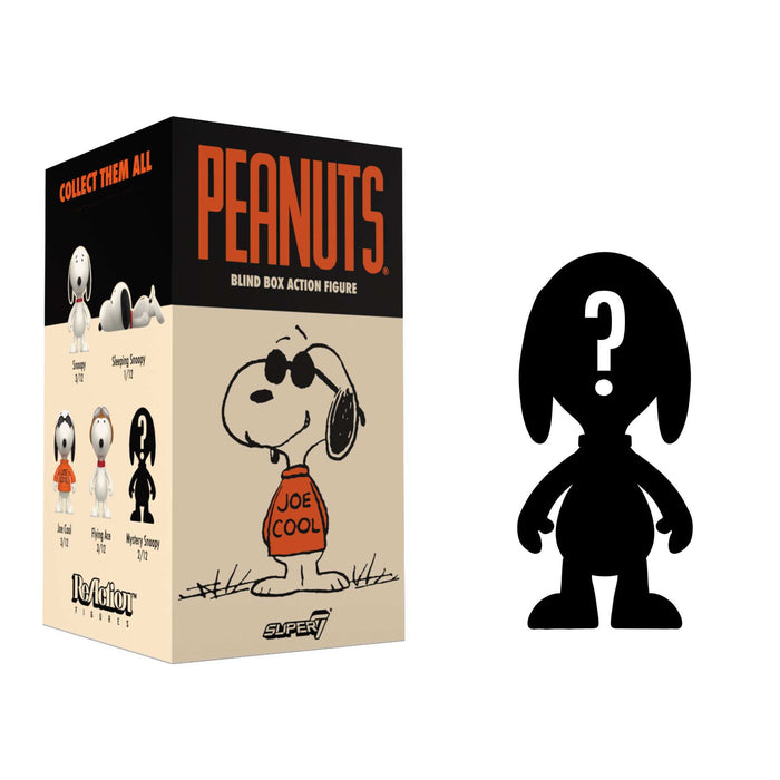 Super7 Blind Box Flat: Peanuts Charlie Brown - So Many Snoopies Display 12 Piezas