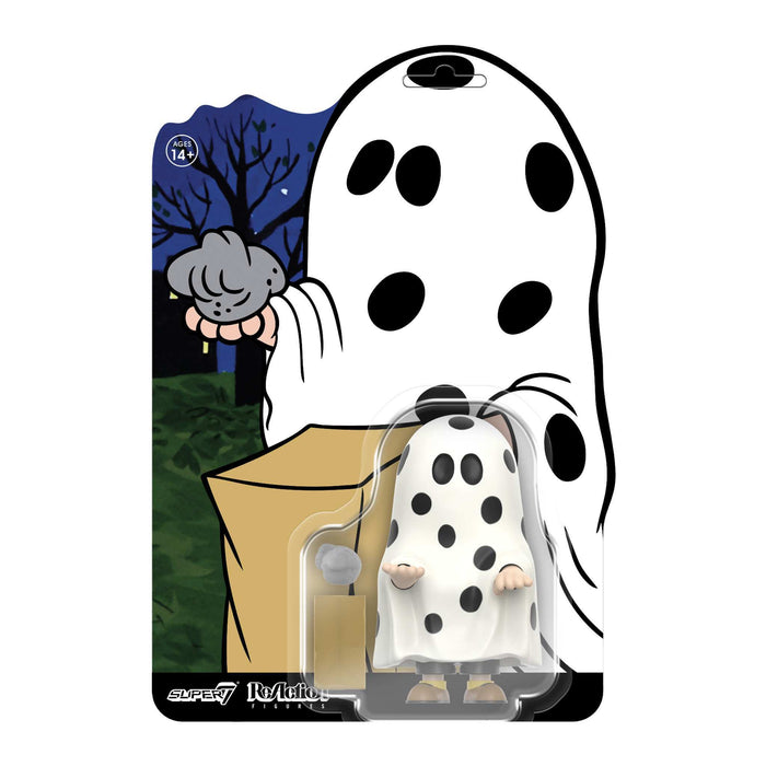Super7 Reaction: Peanuts Charlie Brown - Charlie Con Disfraz De Fantasma