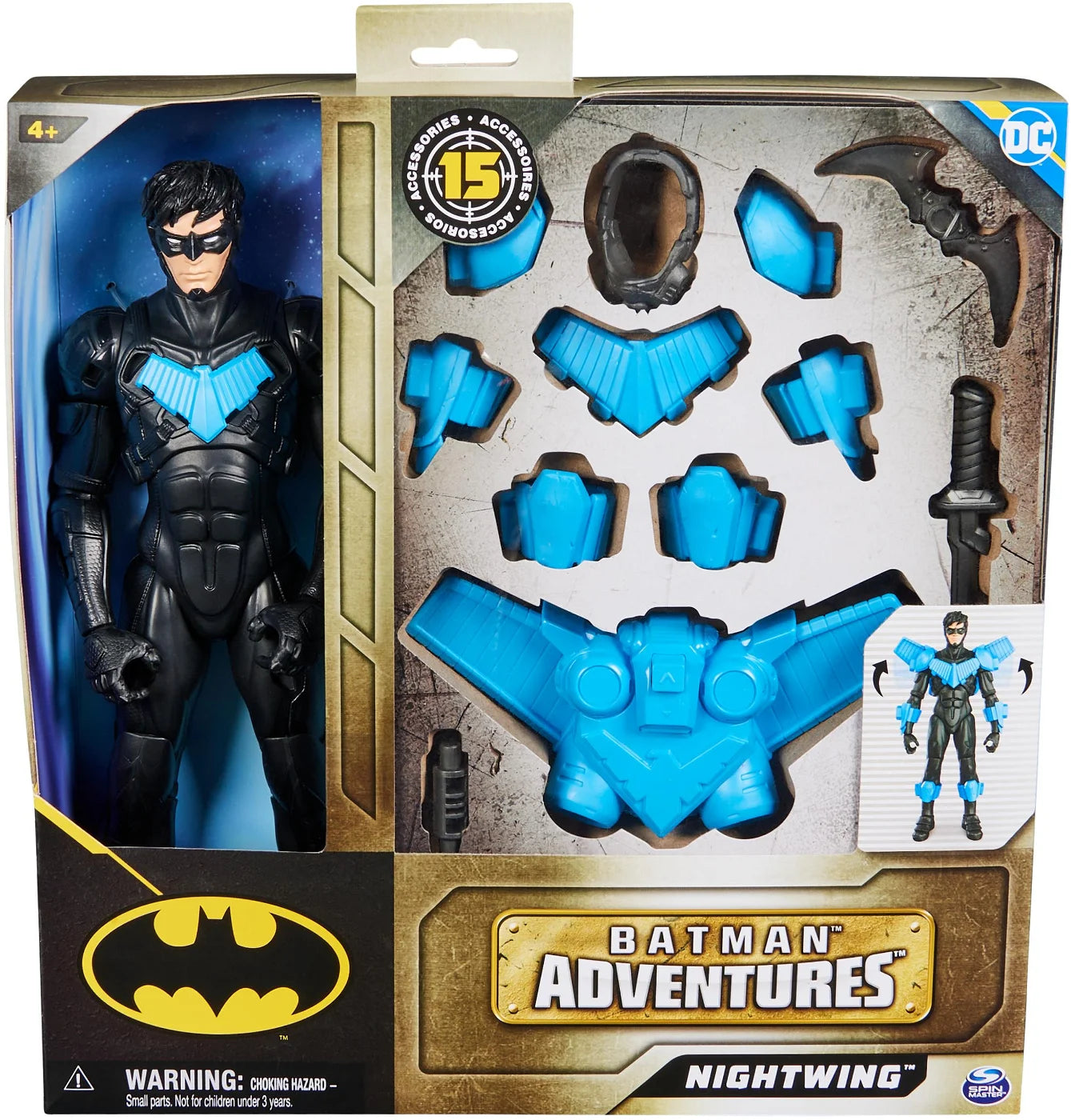 Batman: Dc Comics Batman Adventures - Nightwing Figura 12 Pulgadas