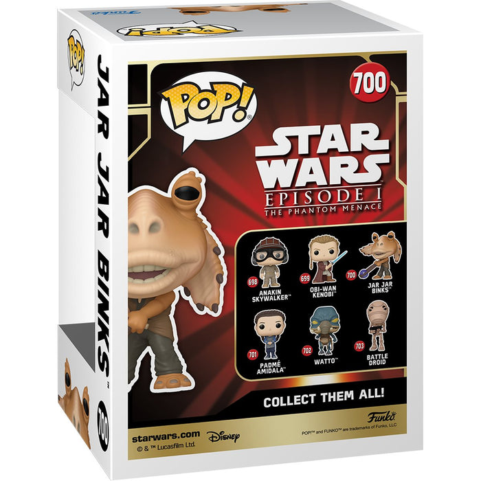 Funko Pop Star Wars: La Amenaza Fantasma - Jar Jar Binks con Booma Balls