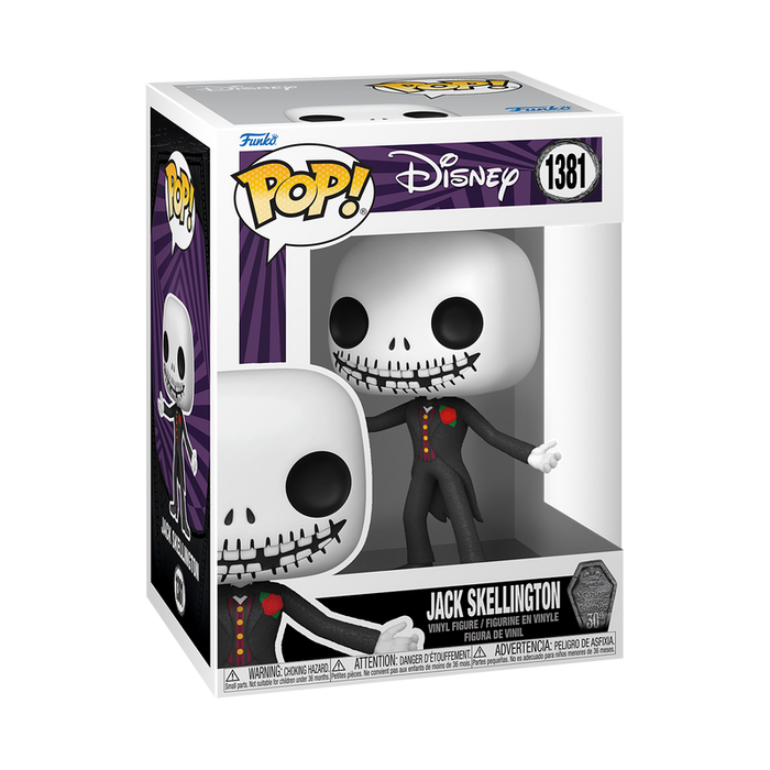 Funko Pop Disney: Mundo De Jack 30 Aniversario - Jack Con Traje Formal