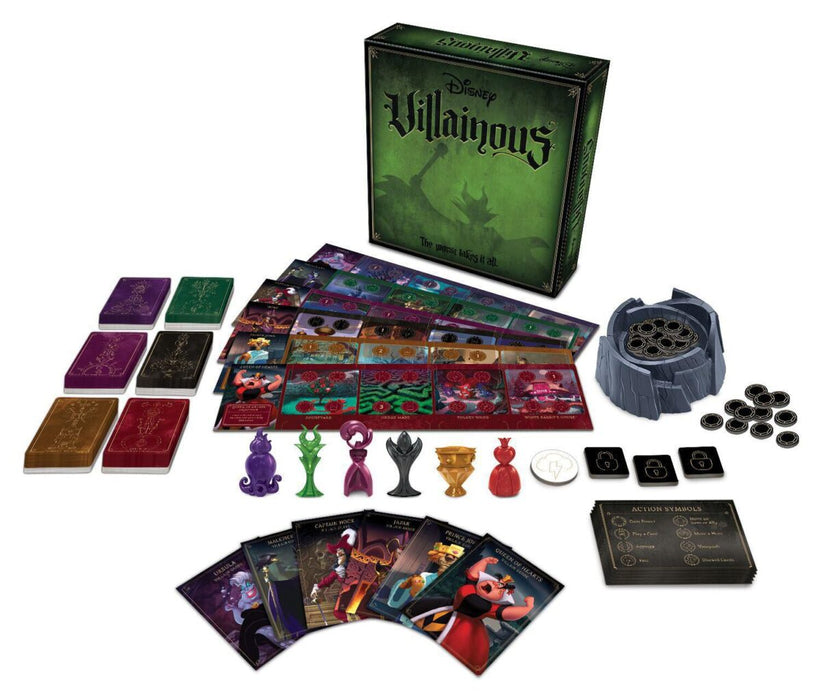 Ravensburger Juegos de Mesa: Disney -  Villanos En Español
