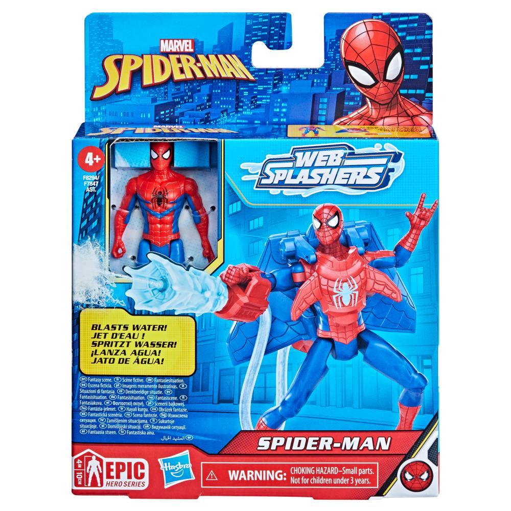 Marvel Water Webs: Spiderman - Spider Man Lanza Aqua