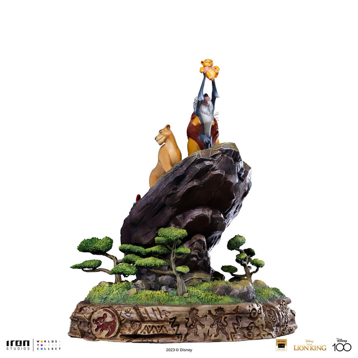Iron Studios: Disney 100 El Rey Le√≥n - Rey Le√≥n Deluxe Escala de Arte 1/10