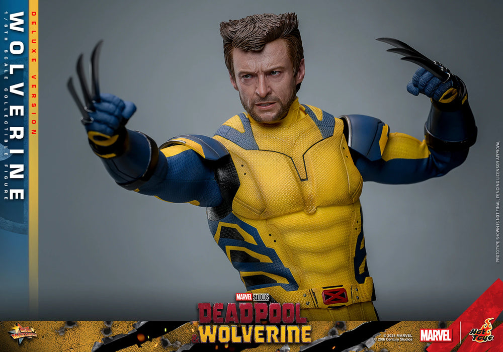 Hot Toys Movie Masterpiece Series: Marvel Deadpool y Wolverine - Wolverine Deluxe Escala 1/6