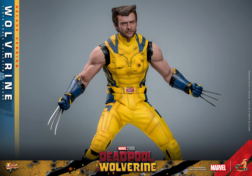 Hot Toys Movie Masterpiece Series: Marvel Deadpool y Wolverine - Wolverine Deluxe Escala 1/6