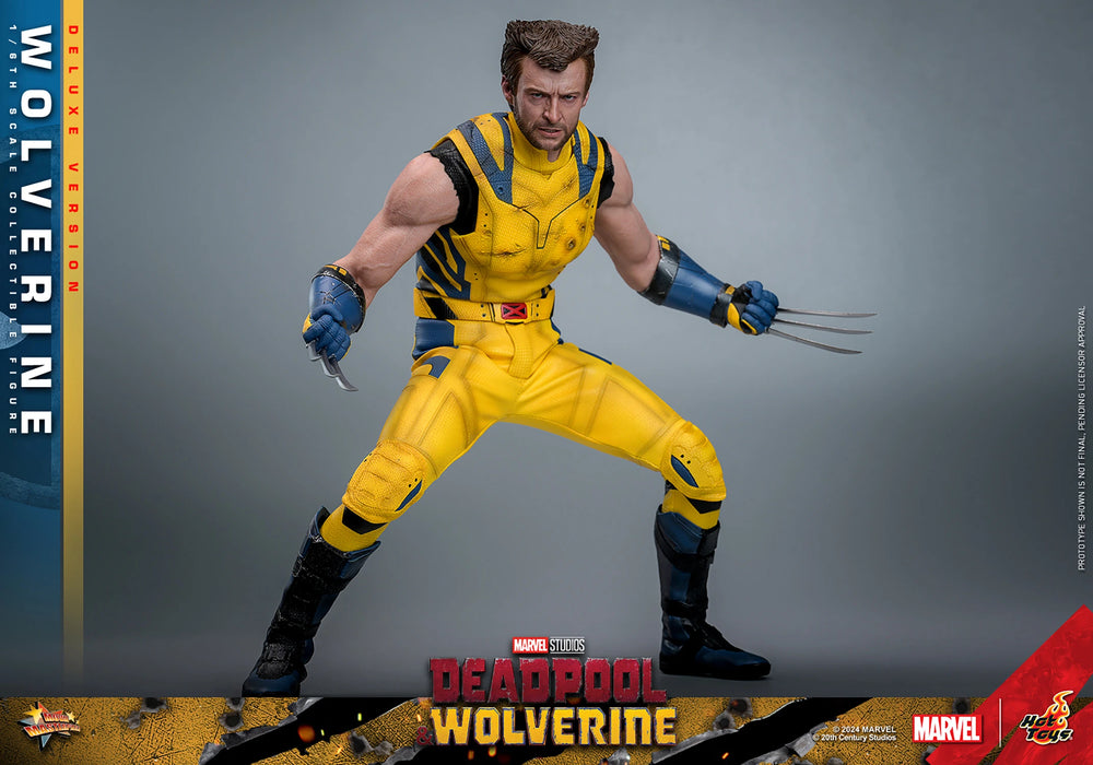 Hot Toys Movie Masterpiece Series: Marvel Deadpool y Wolverine - Wolverine Deluxe Escala 1/6