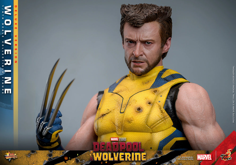 Hot Toys Movie Masterpiece Series: Marvel Deadpool y Wolverine - Wolverine Deluxe Escala 1/6