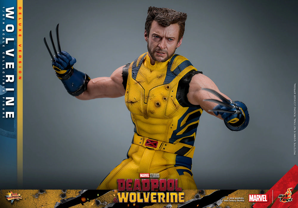 Hot Toys Movie Masterpiece Series: Marvel Deadpool y Wolverine - Wolverine Deluxe Escala 1/6
