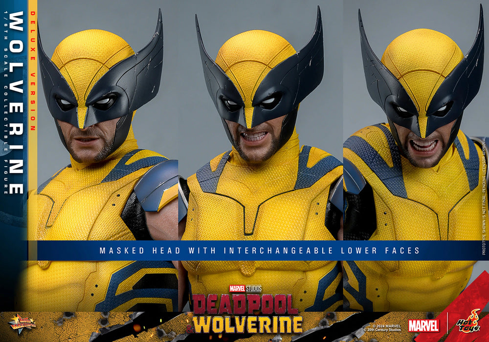 Hot Toys Movie Masterpiece Series: Marvel Deadpool y Wolverine - Wolverine Deluxe Escala 1/6
